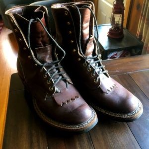 Whites mens boots size 91/2 - 10. packers